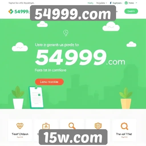 Exploração das funcionalidades do site 54999.com