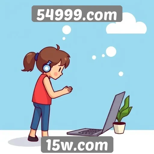 Experiência do usuário no site 54999.com